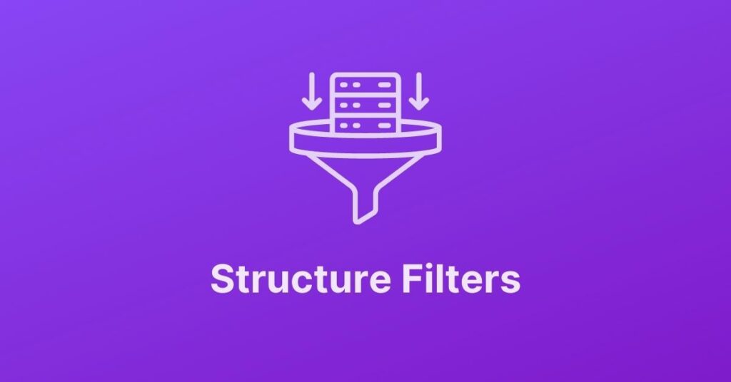 Structure Filters - Recoda.me